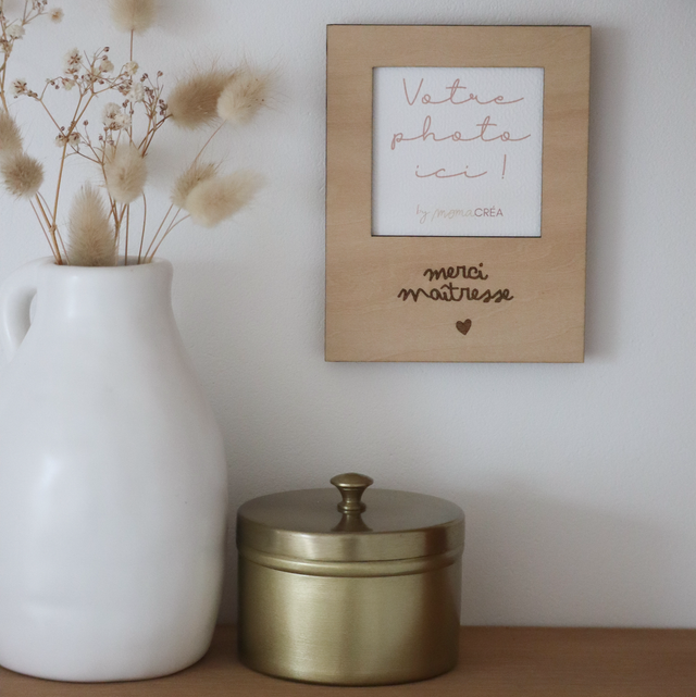 Magnet photo pola « merci maîtresse ♡ »