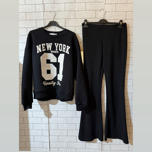 Sudadera New York Negra