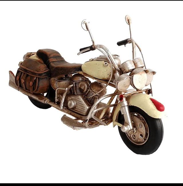 Cruiser motorcycle metal 18.5 CM