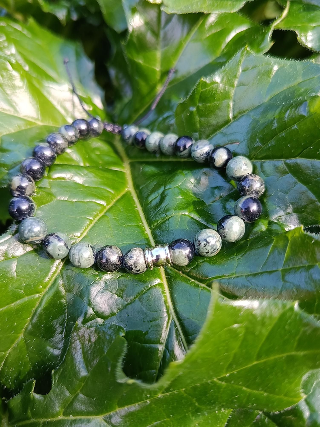 Bracelet Kélyan Homme – Jaspe Kambaba Ajustable