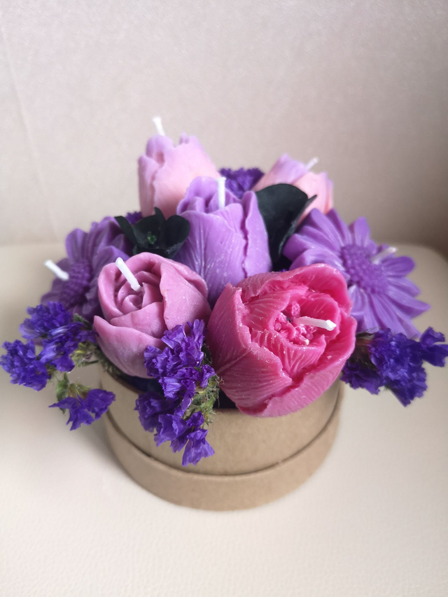 Composition de 7 fleurs 