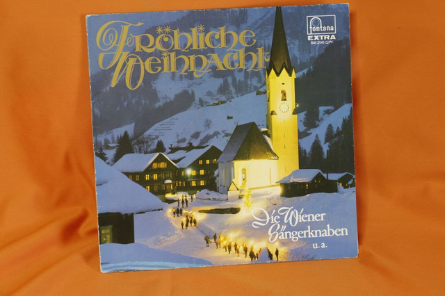 Vinyl LP Wiener Sängerknaben und Andere "Fröhliche Weihnacht"