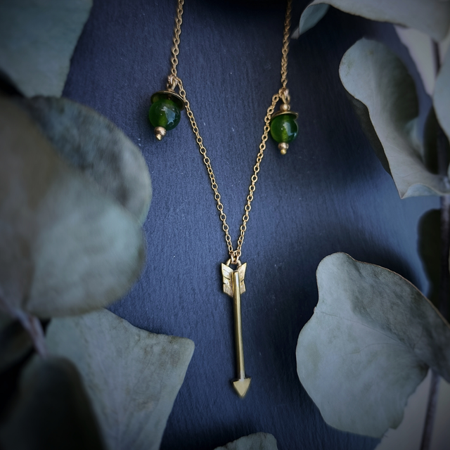 ONIRISMES - Collier "Tomoe Gozen" (Modèle 2)