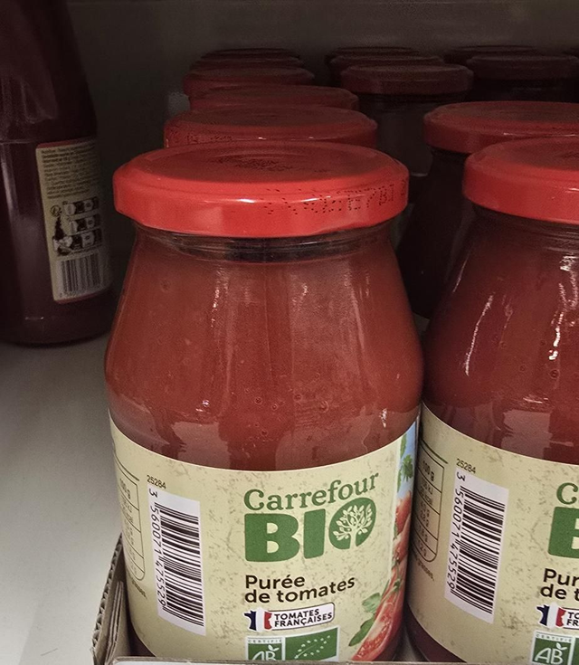 Z Human Tomato Puree 500g 