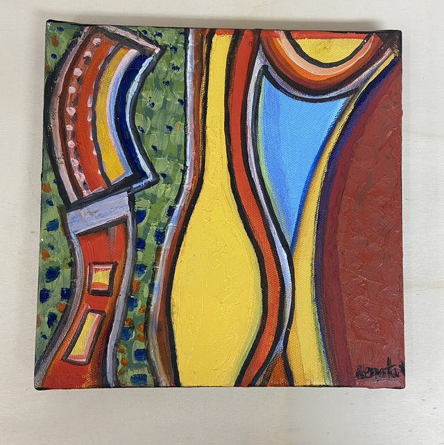 ARTSOS - ART OIL ON CANVAS 20x20 cm