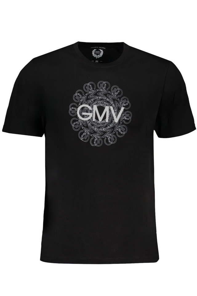 9565GIAN MARCO VENTURI T-SHIRT MANICHE CORTE UOMO NERO