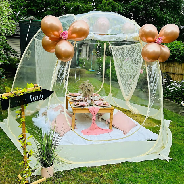 LuxBux Hexagon Bubble Tent - MEDIUM