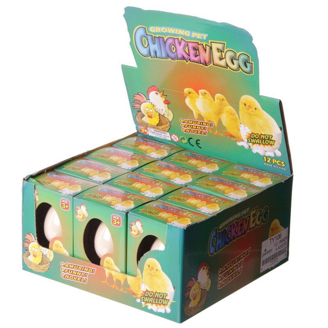 Fun Kids Novelty Hatching Chicken Pack of 2 Random