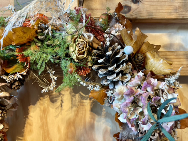 luxury handmade autumn wreath