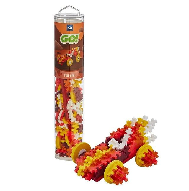 Plus-Plus Tuba Color Cars Fire 200 Elementów
