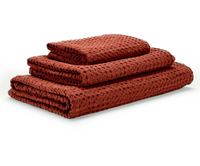 Abyss Habidecor towel Pousada color 638 chili