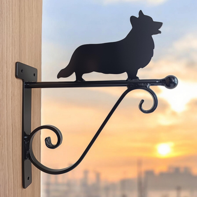 Corgi Hanging Basket Bracket