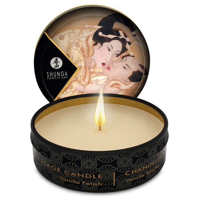 SHUNGA - VANILLE - Bougie de massage 30ml