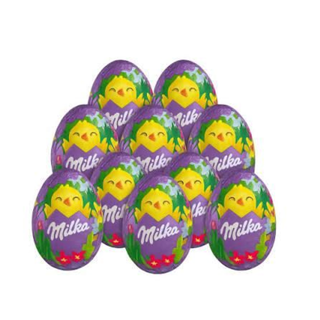 Milka Chocolate Eggs X 5 Eggs