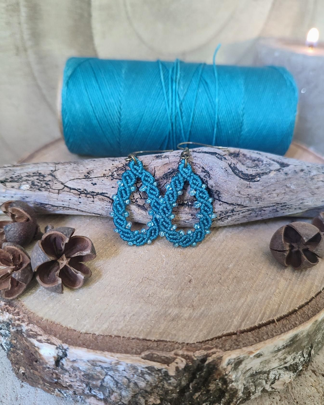 Boucles d'oreilles gouttes 