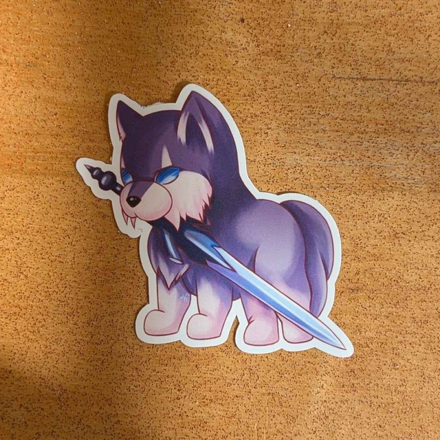 Sif the Wolf Sticker
