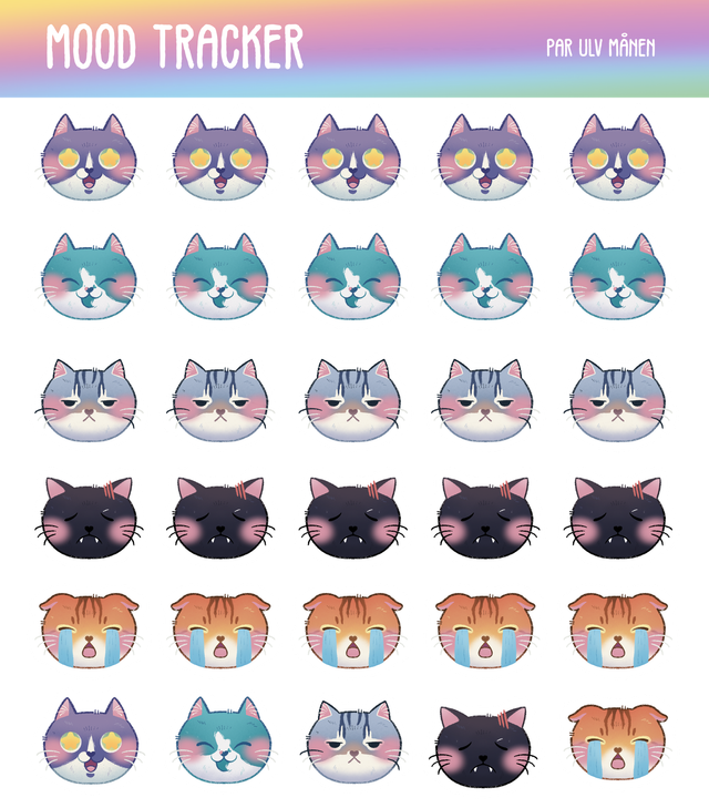 Mood Tracker chatons