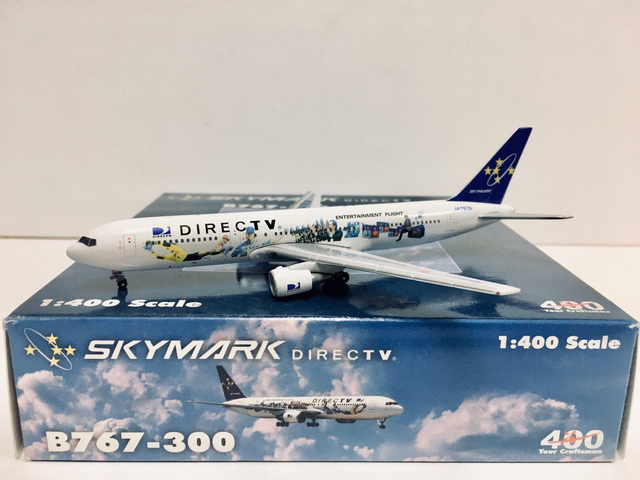 Skymark B767-3Q8ER (JA767A) &quot;Direct TV Scheme&quot;, 1:400 , BigBird