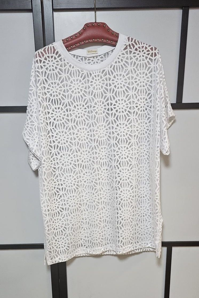 110080 3/4 white "unique pieces" one size