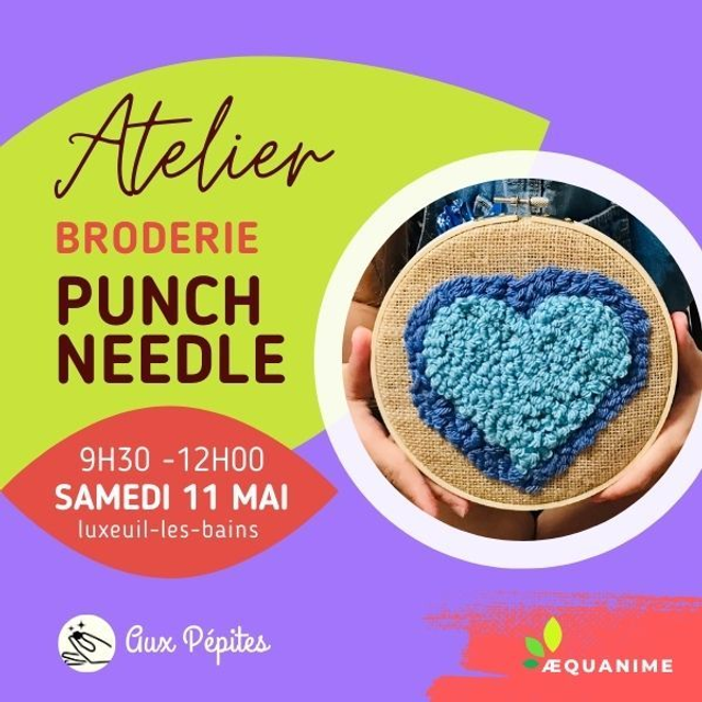 11.05.2024 - atelier punch needle 