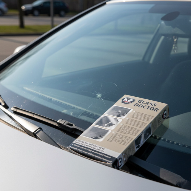 K2 GLASS DOCTOR - Sada pro opravy skla a skleněných reflektorů K2 B350