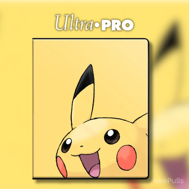 Ultra PRO: Pokémon 9-Pocket Portfolio - Pikachu