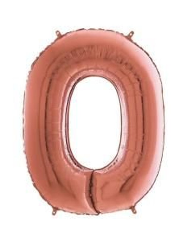Numero 0 Rosa Gold