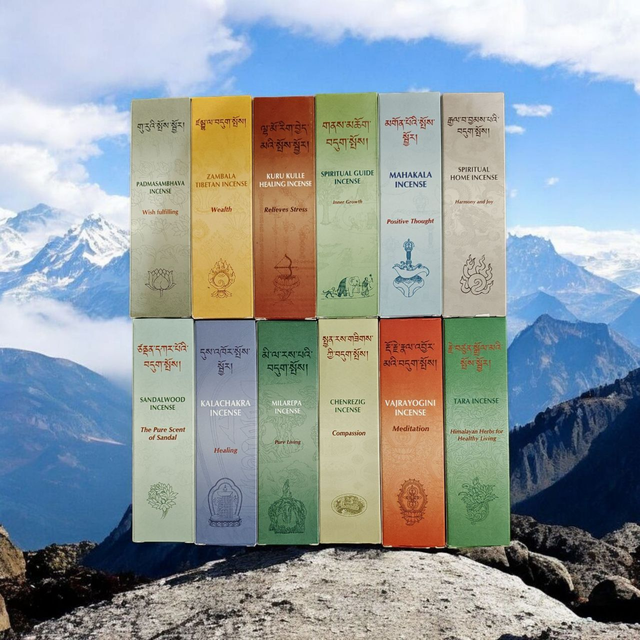 Tibetaanse Himalayan Mountain Wierook