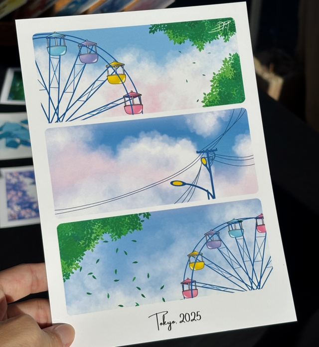 Print grande roue 🎡