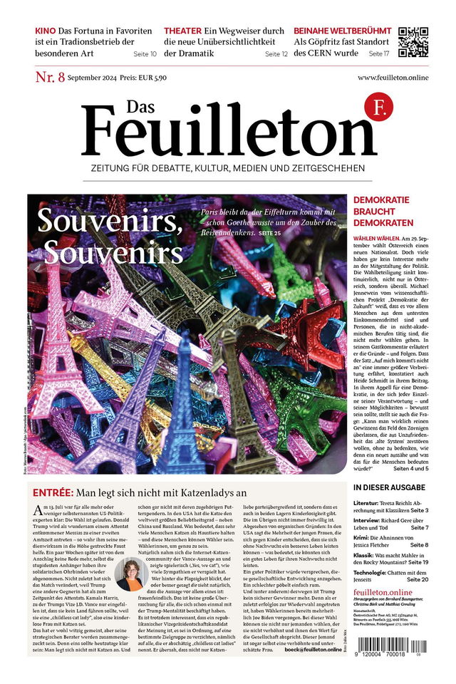 Einzelbestellung Ausgabe 8 - Sept 2024 inkl. Postversand