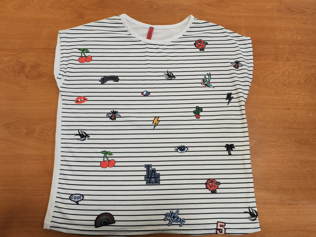 T-shirt rayé 12 ans