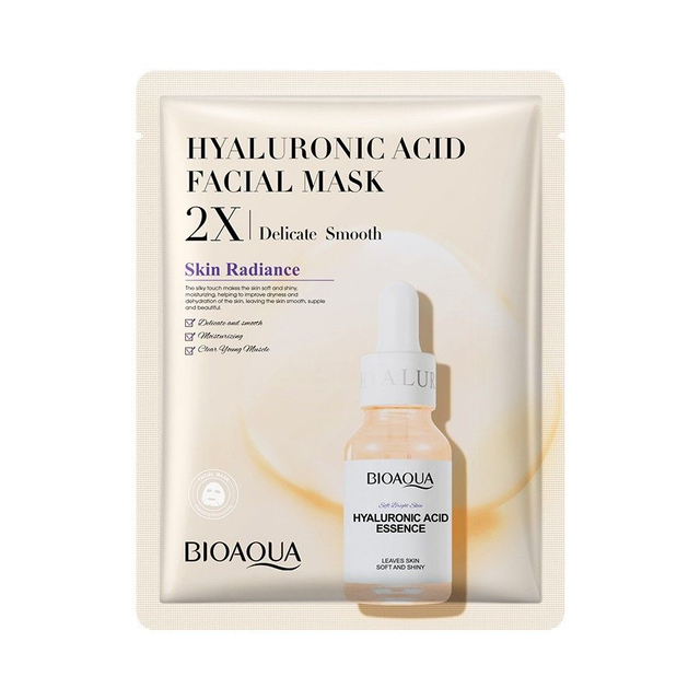 2 X MASQUES VISAGE À L'ACIDE HYALURONIQUE 30GR BIOAQUA