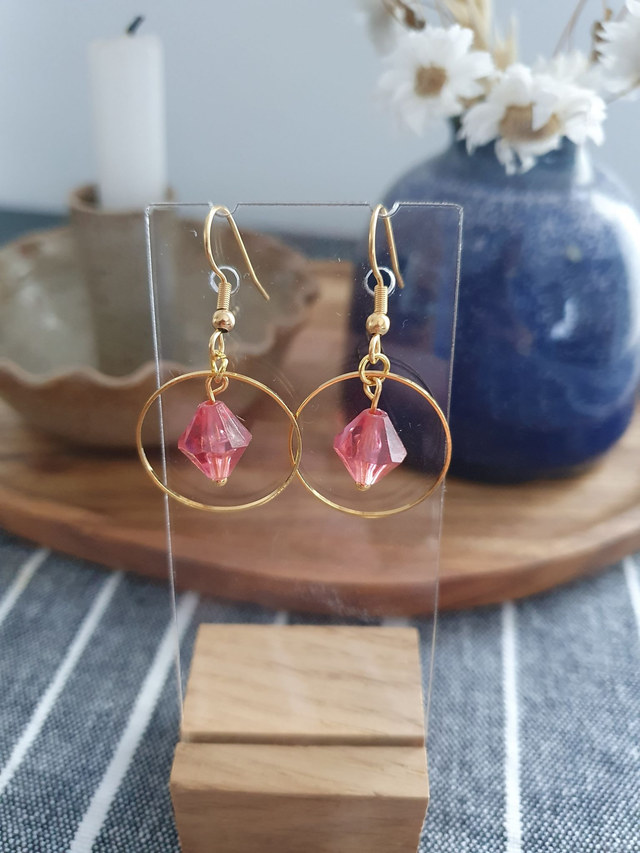 Boucles d'oreilles gold Anna