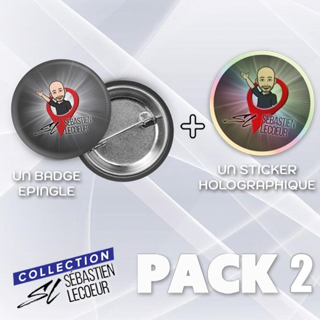 PACK SEBASTIEN LECOEUR HOLOGRAPHIQUE