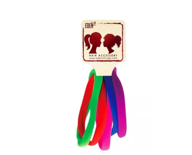 EDEN: NYLON PONYTAIL HOLDER 27CM - ASSORTED 