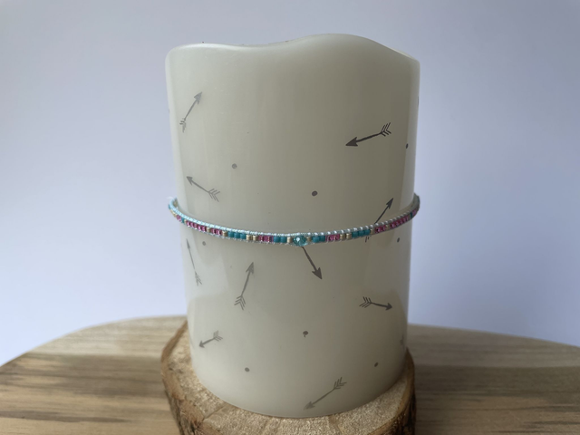 Bracelet fin perles Miyuki Délicas