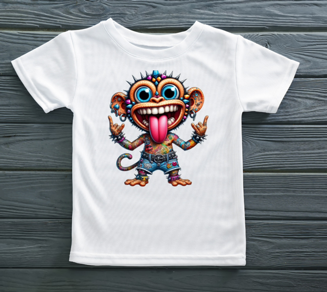 Children’s funny T-shirt made by fruit of loom