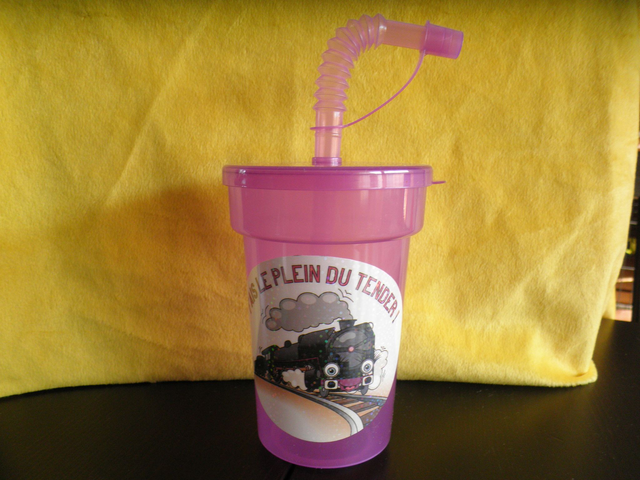 Gobelet lavable rose