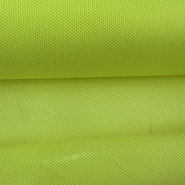 Neon Yellow Coated Mesh - Waterproof 