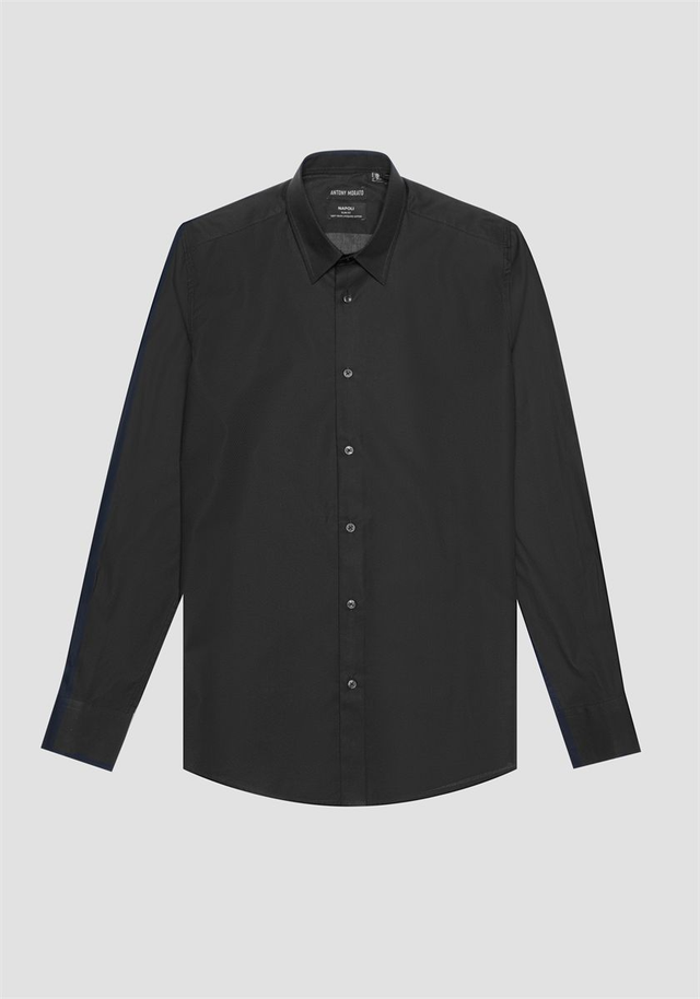 88348179 - Antony Morato CAMICIA NAPOLI SLIM FIT IN SOFT TOUCH JACQUARD COTTON