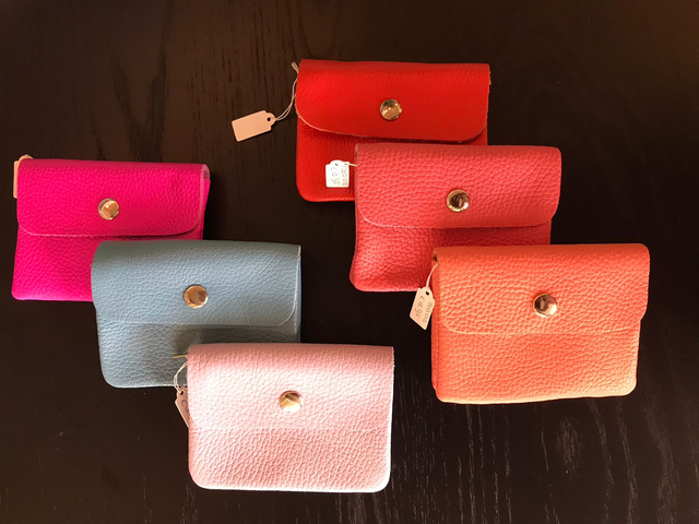 Sta015 Portemonnee leer klein