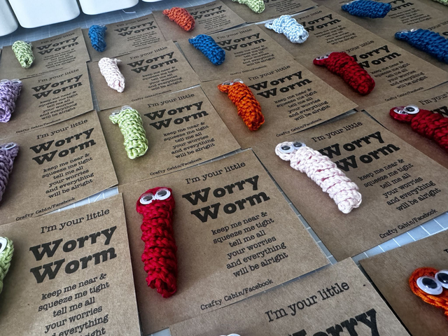 Crochet Worry Worms