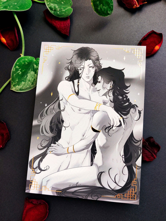 Danmei Couple - Gold Foil - A5