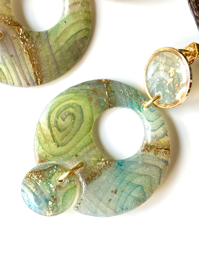 Boucles « Lagune étoilée »