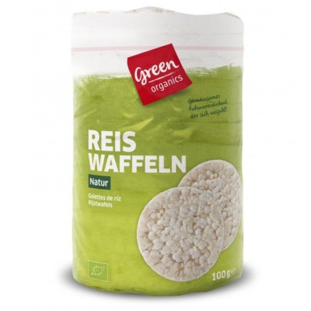 Green Reiswaffeln ohne Salz 100g Packung