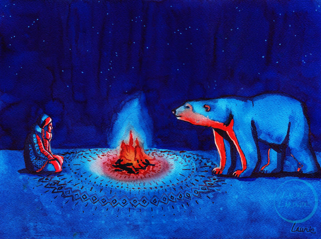 Fine art print "The Meeting"