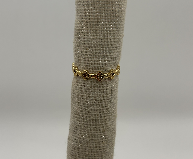 Bague trèfle 