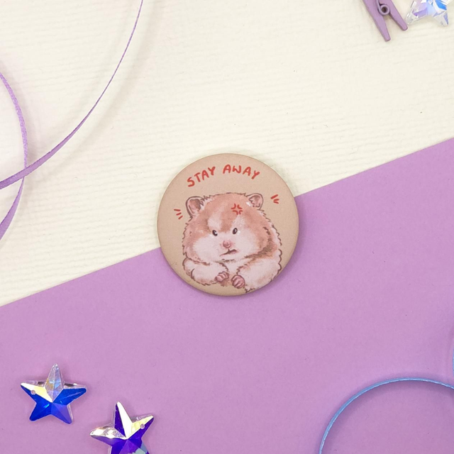 Chomik "stay away" | ZWIERZĘTA 