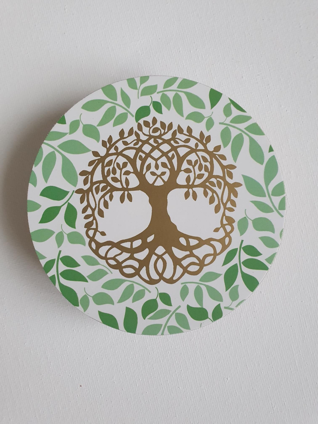 Sous-verres "Arbre de Vie" -Un symbole de croissance et de connection avec la nature