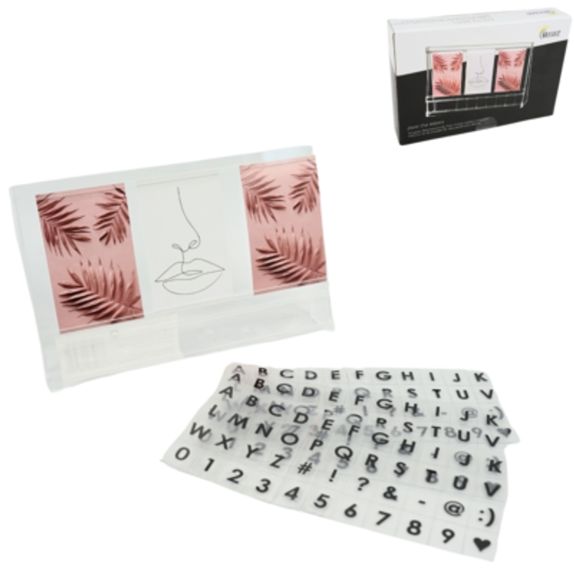 Fotolijst Pure the letters acryl 20 cm 